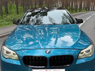 2013 BMW 5 серии 520i VI (F10/F11/F07) Рестайлинг, зелёный, 1650000 рублей, вид 2