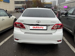 2012 Toyota Corolla X (E140, E150) Рестайлинг, белый, 1300000 рублей, вид 5