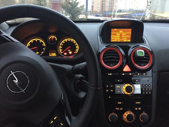 2011 Opel Corsa GSi D Рестайлинг II, красный - вид 8