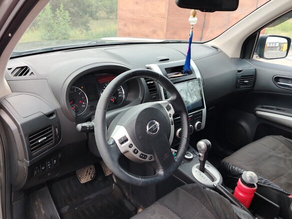 2011 Nissan X-Trail II Рестайлинг, серый, 1400000 рублей - вид 7