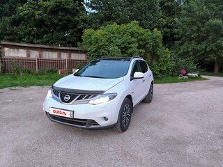 2013 Nissan Murano II (Z51) Рестайлинг 2, белый, 1550000 рублей, вид 3
