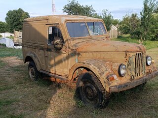 1962 ГАЗ 69, зелёный, 64000 рублей, вид 5