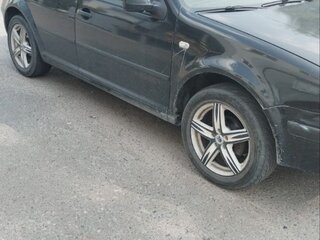 2001 Volkswagen Golf IV, чёрный, 350000 рублей, вид 4
