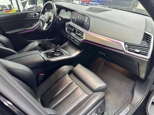 2019 BMW X5 30d IV (G05/G18), чёрный, 5750000 рублей - вид 4
