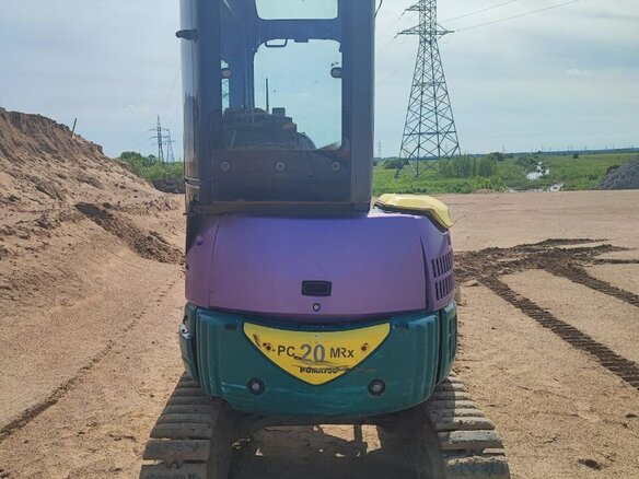 2004 Komatsu PC20, зелёный, 1900000 рублей - вид 5
