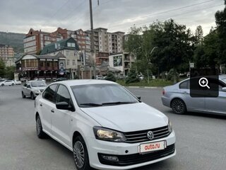 2019 Volkswagen Polo V Рестайлинг, белый, 920000 рублей, вид 3