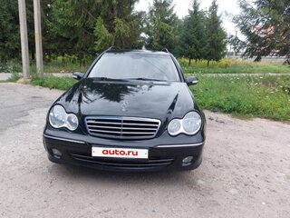 2007 Mercedes-Benz C-Класс 180 II (W203) Рестайлинг, чёрный, 1000080 рублей, вид 2