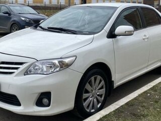 2012 Toyota Corolla X (E140, E150) Рестайлинг, белый, 1400000 рублей, вид 1