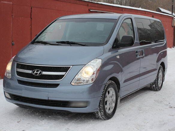 2009 Hyundai H-1 II, синий - вид 2