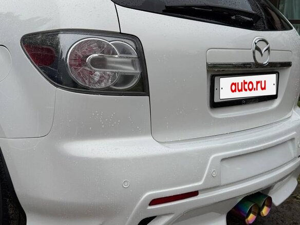 2010 Mazda CX-7 I Рестайлинг, белый, 1200000 рублей - вид 5