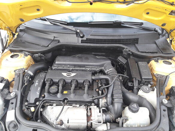 2008 Mini Hatch Cooper S II (R56), жёлтый, 1100000 рублей - вид 10