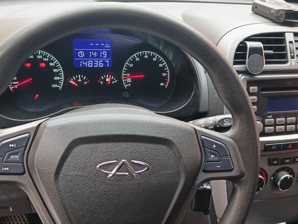 2013 Chery Tiggo (T11) I Рестайлинг (FL), чёрный, 600000 рублей - вид 6