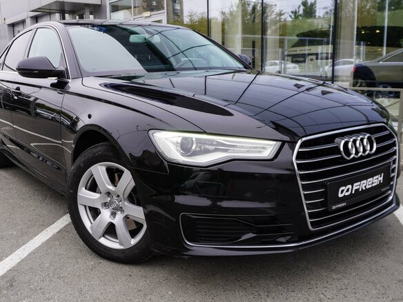 2015 Audi A6 IV (C7) Рестайлинг, чёрный, 2040000 рублей