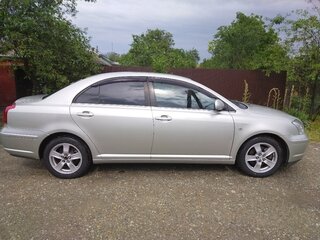 2004 Toyota Avensis II, серебристый, 750000 рублей, вид 4