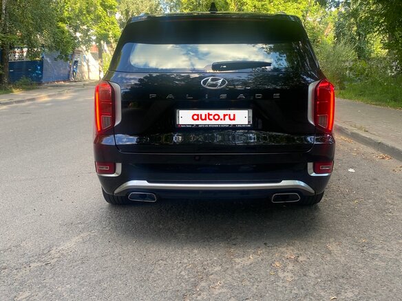 2020 Hyundai Palisade I, чёрный, 4200000 рублей - вид 4
