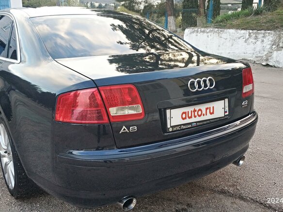 2006 Audi A8 Long II (D3) Рестайлинг, синий, 1050000 рублей - вид 7