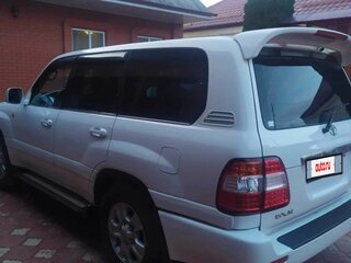 2002 Toyota Land Cruiser 100 Series Рестайлинг 1, белый, 1650000 рублей, вид 2