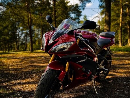 2006 Yamaha YZF-R6, красный, 750000 рублей, вид 5