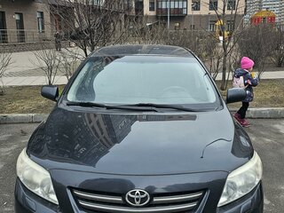 2008 Toyota Corolla AMT X (E140, E150), чёрный, 850000 рублей, вид 2