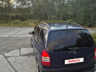 2003 Opel Zafira A, синий, 350000 рублей, вид 4