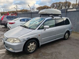 2002 Honda Odyssey II Рестайлинг, серый, 600000 рублей, вид 2