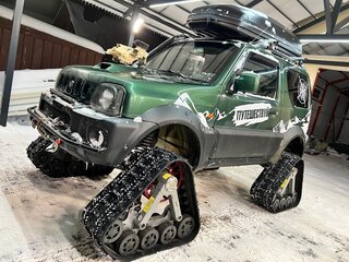 2008 Suzuki Jimny III Рестайлинг 1, зелёный, 3200000 рублей, вид 2