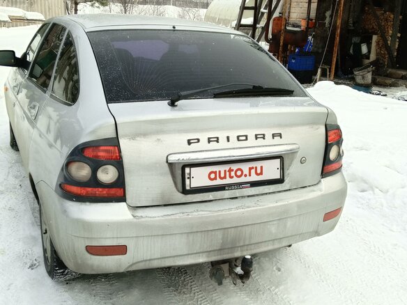2011 Lada (ВАЗ) Priora I, серебристый, 430000 рублей - вид 2
