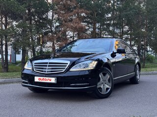 2011 Mercedes-Benz S-Класс Long 600 Guard V (W221) Рестайлинг, чёрный, 7500000 рублей, вид 1