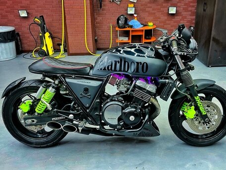 1995 Honda CB 400 Super Four, чёрный, 590000 рублей, вид 3