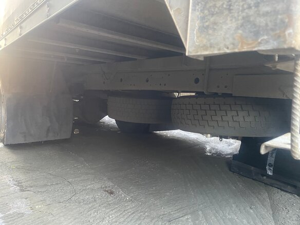 1992 Fuso (Mitsubishi) Fighter, синий - вид 7