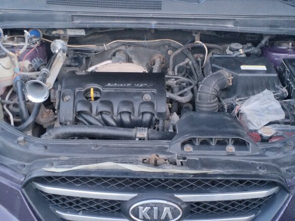 2010 Kia Carens II (UN), фиолетовый, 550000 рублей - вид 25