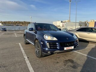 2008 Porsche Cayenne S I Рестайлинг (957), синий, 1350000 рублей, вид 3