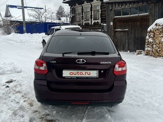 2017 Lada (ВАЗ) Granta I, красный, 530000 рублей, вид 4