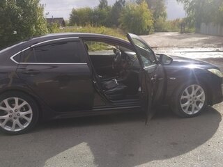 2008 Mazda 6 II (GH), чёрный, 920000 рублей, вид 3
