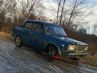 2001 Lada (ВАЗ) 2107, синий, 170000 рублей, вид 1