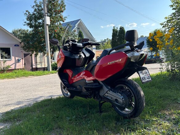 2013 BMW C 650 GT, красный, 590000 рублей - вид 2
