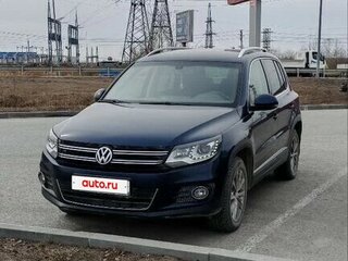 2012 Volkswagen Tiguan I Рестайлинг, синий, 1400000 рублей, вид 1