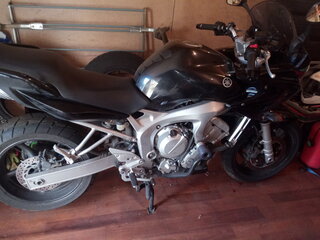 2008 Yamaha FZ6, чёрный, 450000 рублей, вид 3