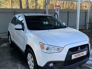 2012 Mitsubishi ASX I, белый, 1100000 рублей, вид 2