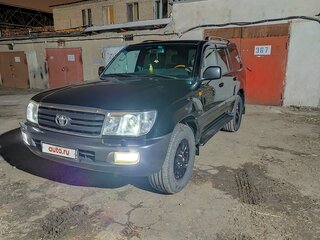 2006 Toyota Land Cruiser 100 Series Рестайлинг 2, чёрный, 3000000 рублей, вид 1