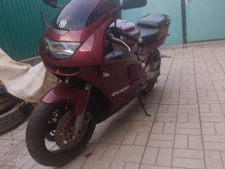 1997 Kawasaki ZX-6 Ninja, красный, 260000 рублей, вид 1