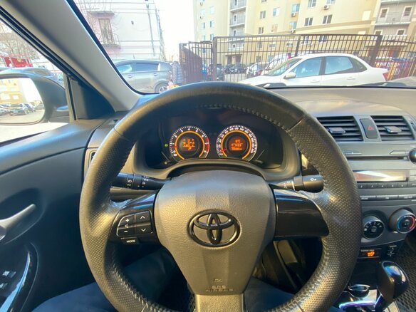 2012 Toyota Corolla X (E140, E150) Рестайлинг, синий, 1350000 рублей - вид 4