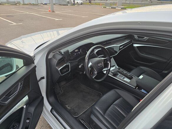 2020 Audi A6 45 TFSI V (C8), белый, 3450000 рублей - вид 6