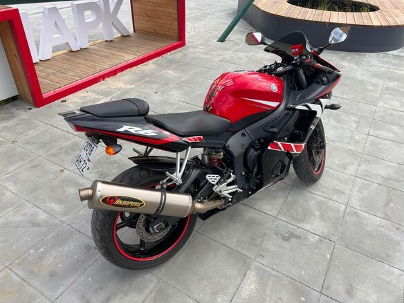 2003 Yamaha YZF-R6, пурпурный, 650000 рублей - вид 14