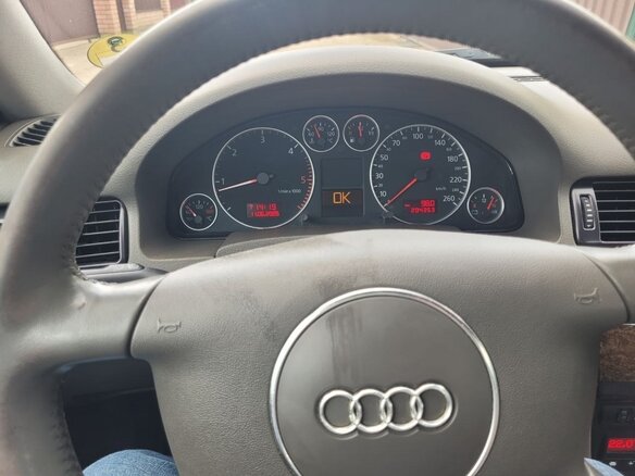 2001 Audi A6 II (C5) Рестайлинг, синий, 667400 рублей - вид 6