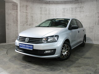 2017 Volkswagen Polo V Рестайлинг, серебристый, 1178000 рублей, вид 1
