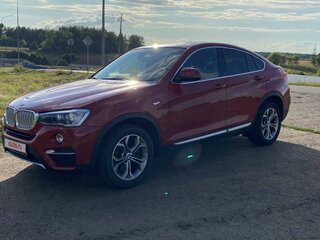 2018 BMW X4 20i I (F26), красный, 4500000 рублей, вид 1