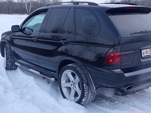 2002 BMW X5 4.6is I (E53), чёрный, 2350000 рублей - вид 19