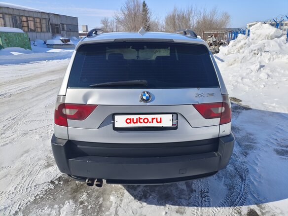 2004 BMW X3 25i I (E83), серебристый, 635000 рублей - вид 4