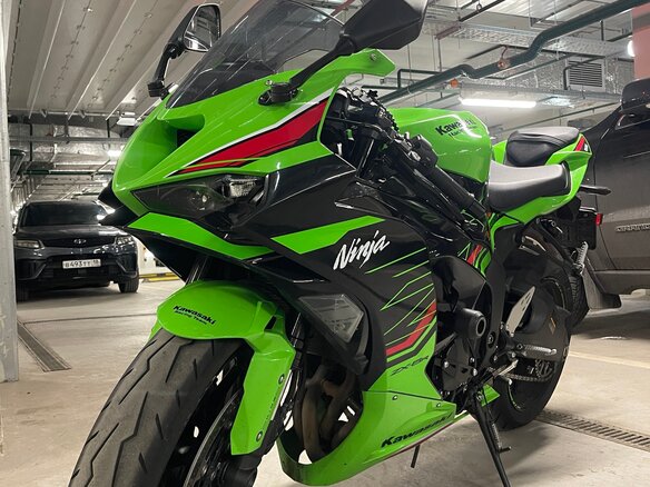 2024 Kawasaki ZX-6 Ninja, зелёный, 1550000 рублей - вид 7